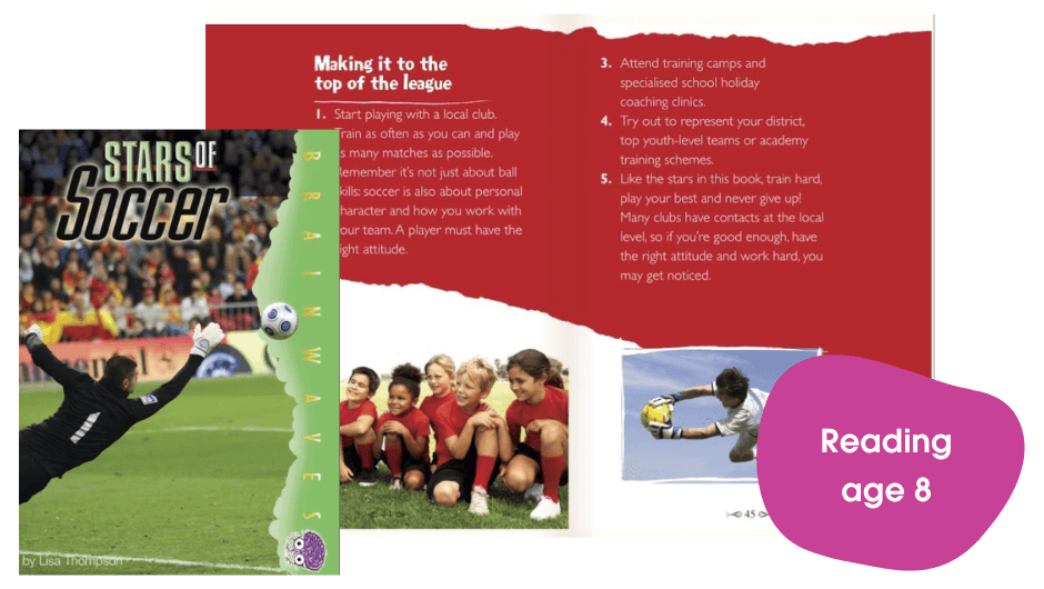 Soccer player Book Week costume idea