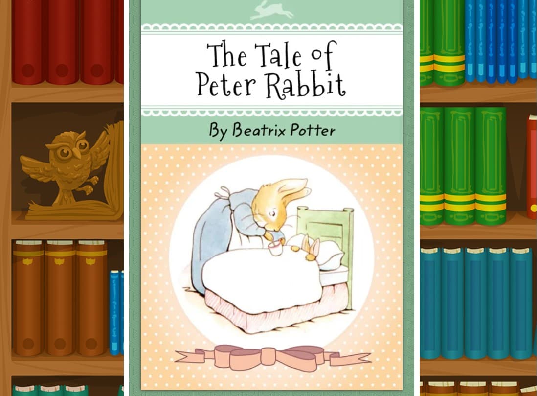 The Tale of Peter Rabbit by Beatrix Potter in the Reading Eggs Library
