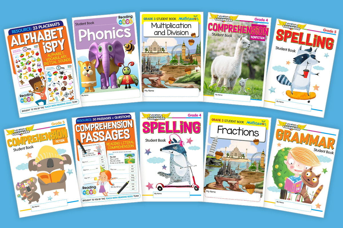 summer learning resources - download free PDF booklets to maintain reading and math skills over summer