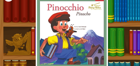 Pinocchio in the Reading Eggs Library