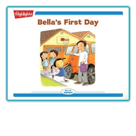 Bella's First Day book about starting school