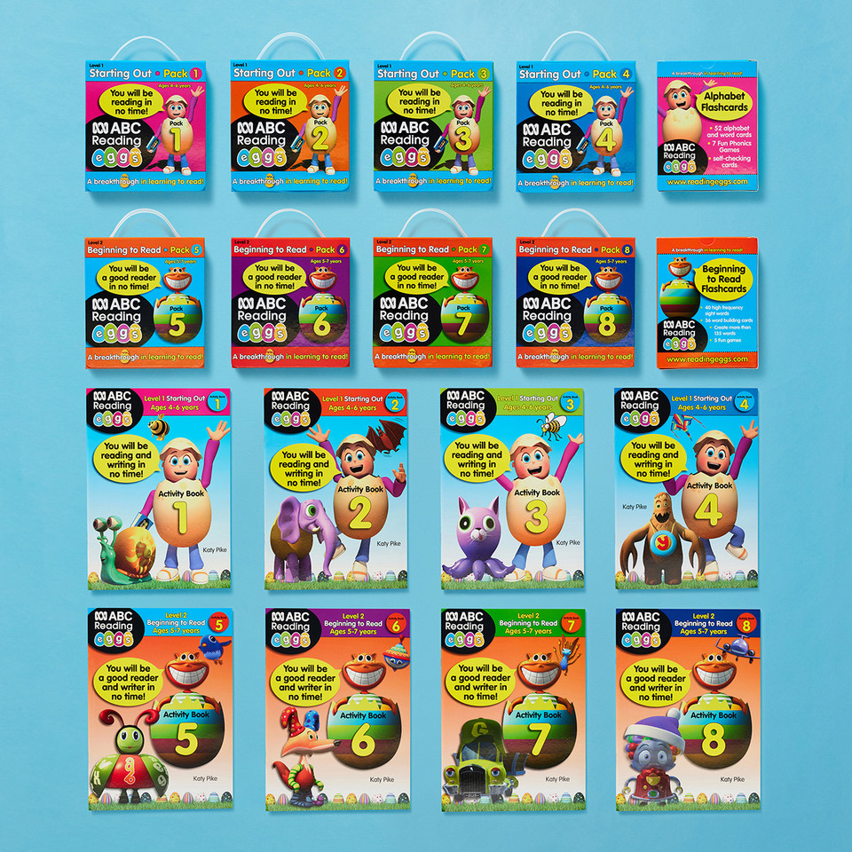 Reading Eggs Mega Book Pack