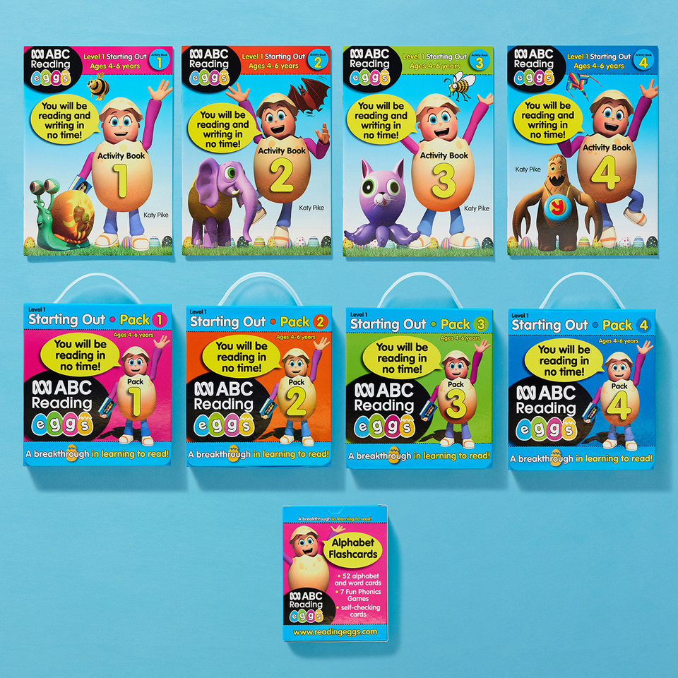 Reading Eggs Book Pack Level 1