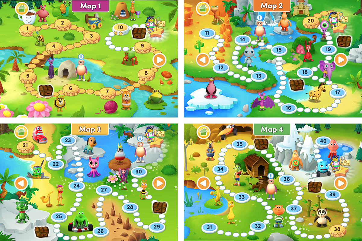 Reading Eggs Maps 1 to 4 Reading Eggs Maps 1 to 4